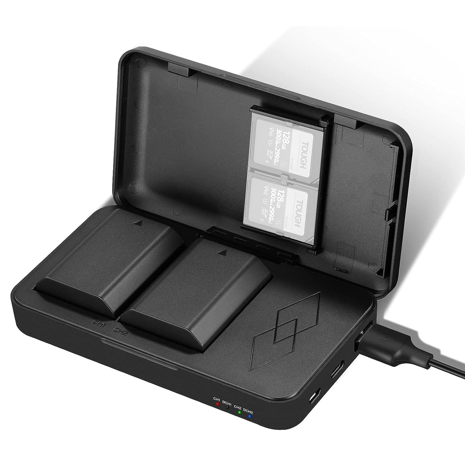 neewer-00524-1.jpg NEEWER 2280mAh NP-FZ100 Replacement Battery Charger Set