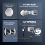 NEEWER HS60C 60W Portable RGB LED Video Light