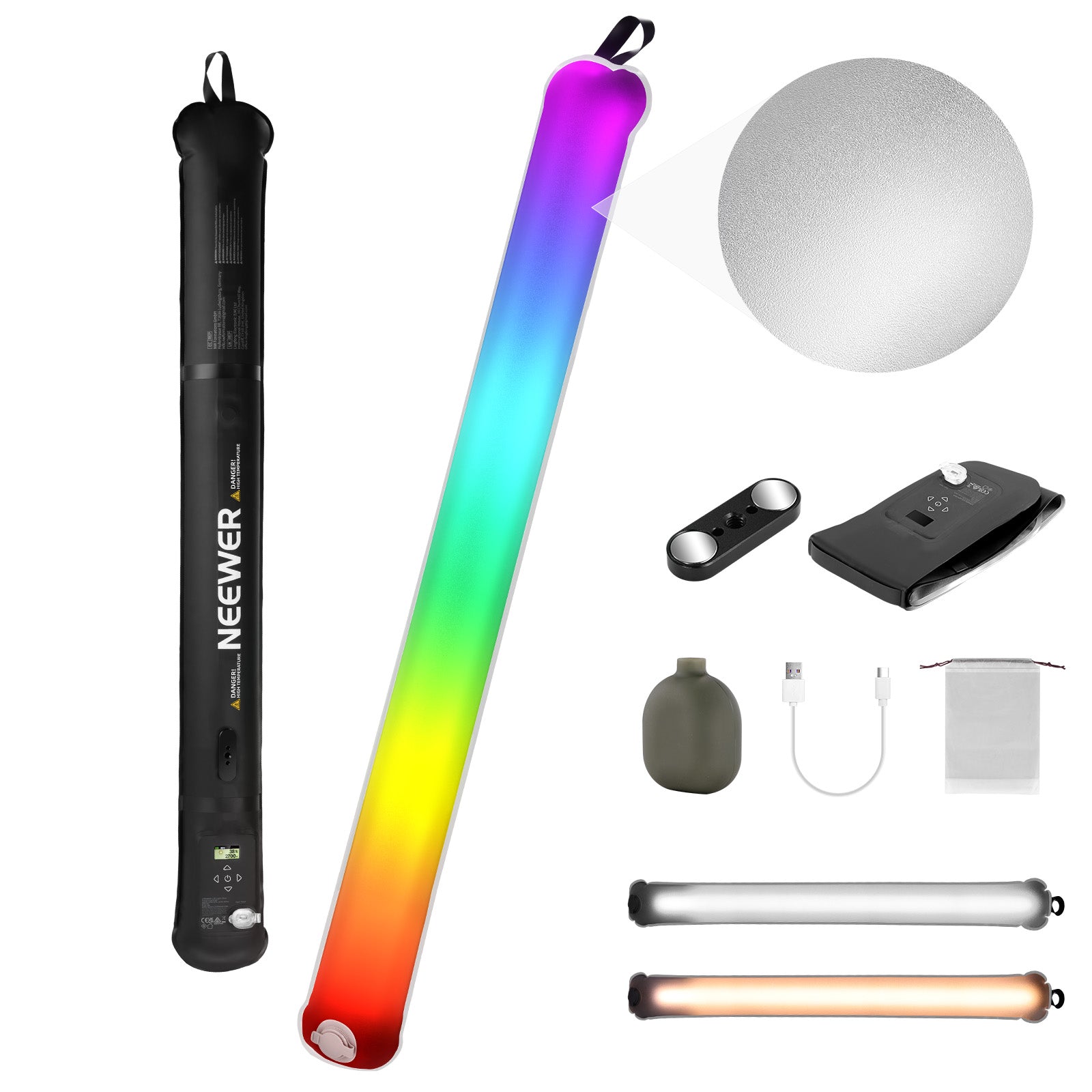 neewer-00516-1.jpg NEEWER GC30C 90cm Handheld Inflatable LED Fill Light