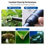 NEEWER LS-51 18mm Wide Angle 2x Macro Probe Lens for Phone