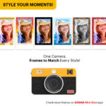KODAK Mini Shot 2 Retro C210R Instant Camera and Printer - Yellow
