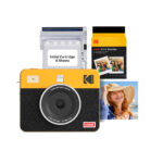 KODAK Mini Shot 3 Retro C300R Instant Camera and Printer - Yellow