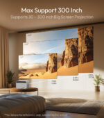BYINTEK LOVE U12 - Max support 300 inch
