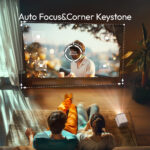 BYINTEK LOVE U4 - Auto focus and corner keystone