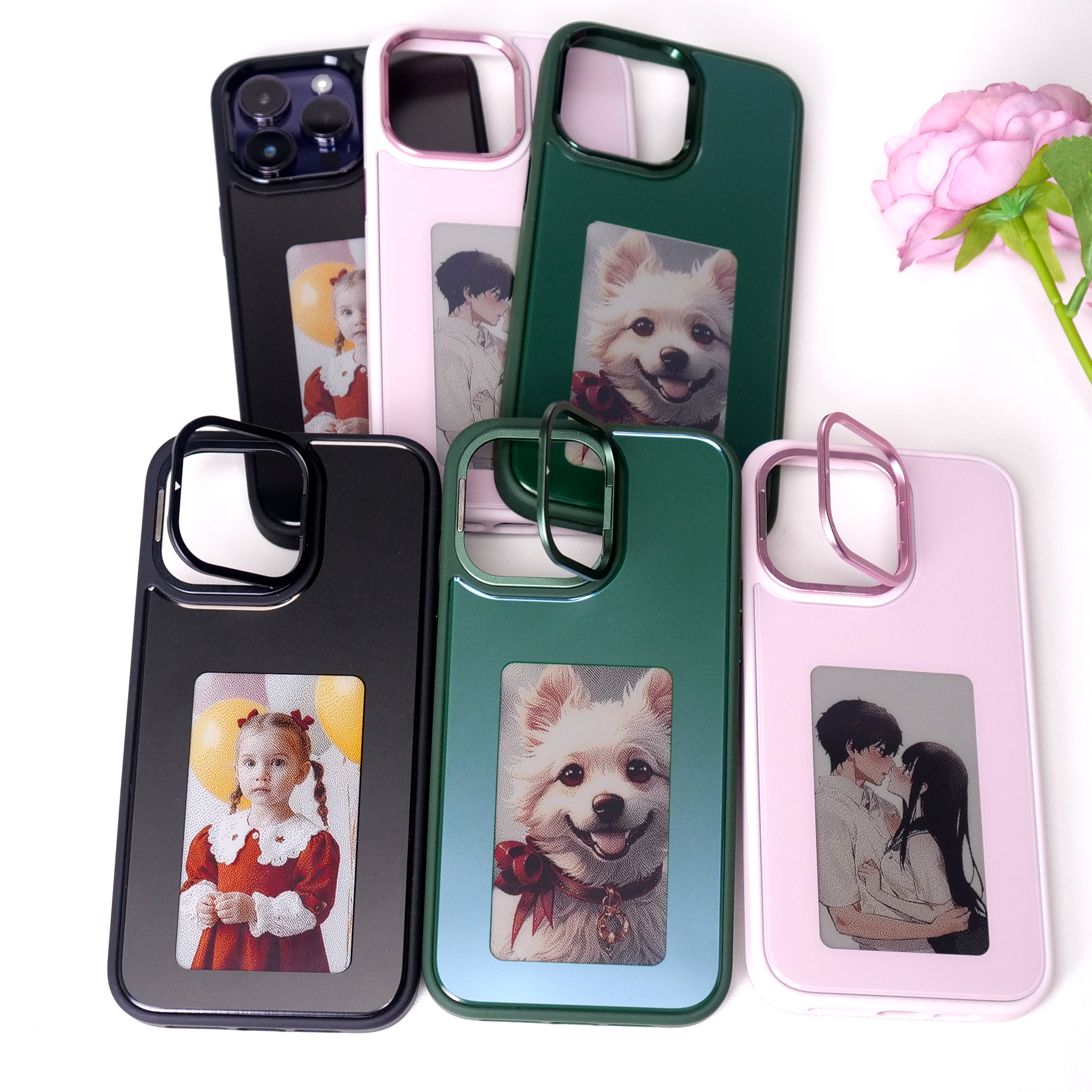 iPhone 15 CleverPlay NFC Phone Case with Holder - Black iPhone 15 CleverPlay NFC Phone Case with Holder - Black