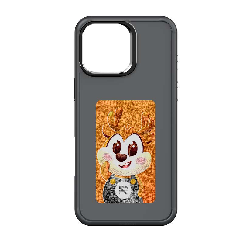iPhone 16 Pro DeerCase NFC Phone Case - Black iPhone 16 Pro DeerCase NFC Phone Case - Black
