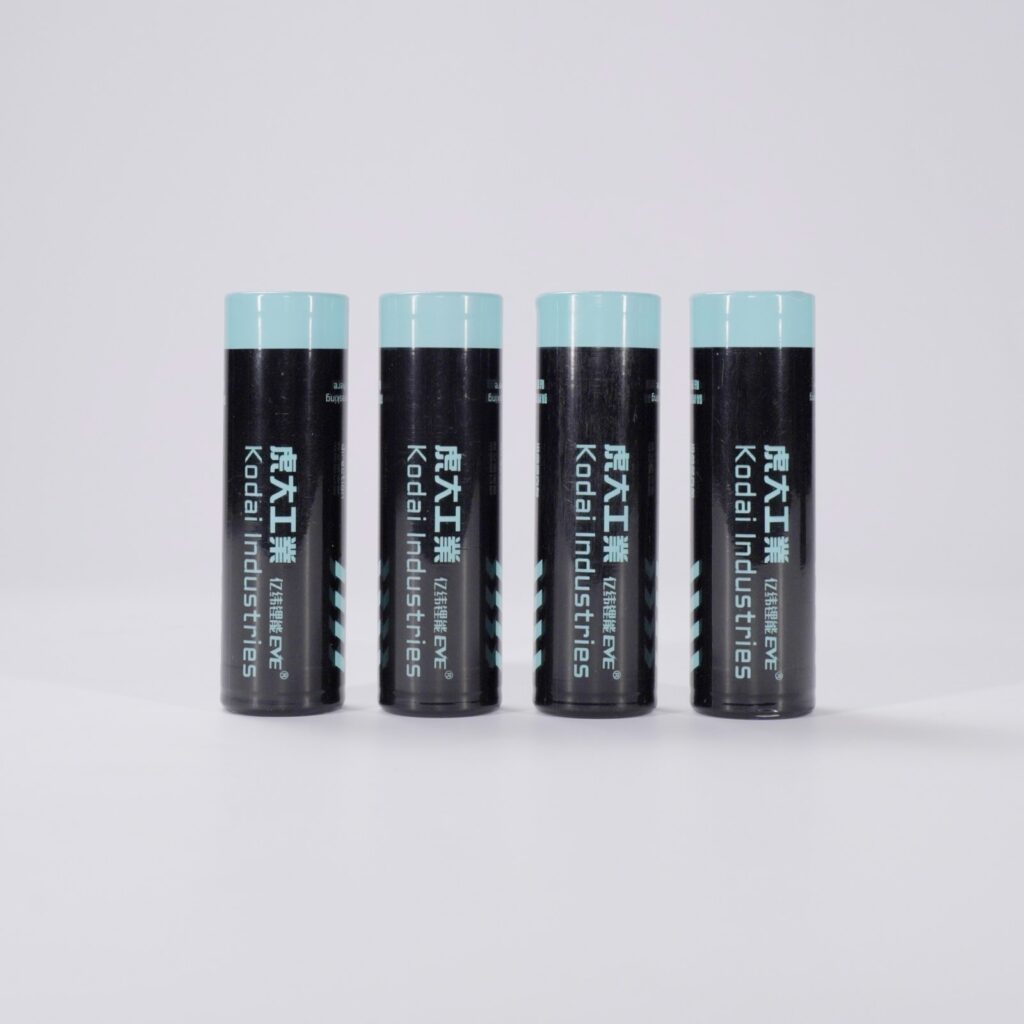 Kodai 50EVE4 Rechargeable 18650 Battery Kit (4 Cells)