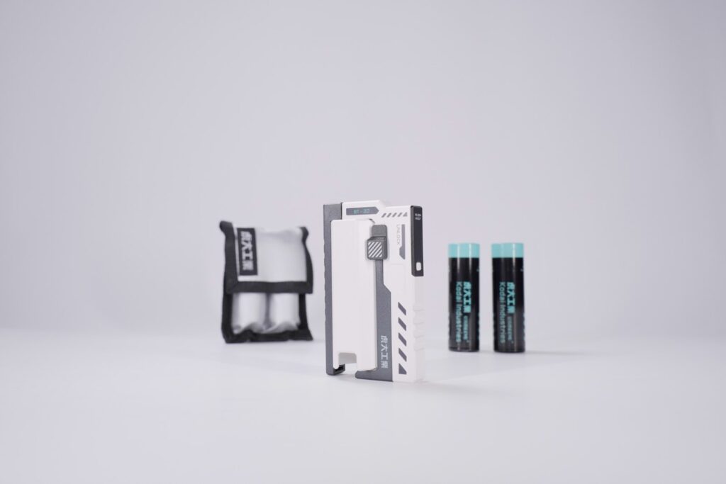 Kodai BT-20 Mental Silver + 2 Batteries Kit