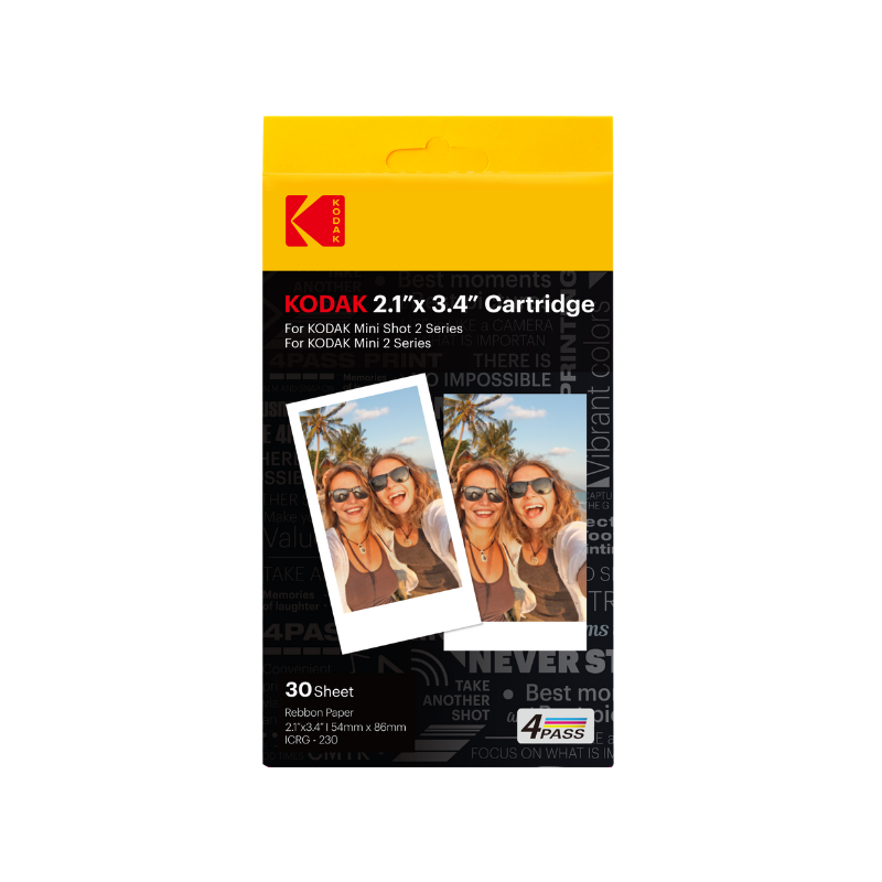 KODAK 4PASS All-in-one 2.1x3.4" Cartridge