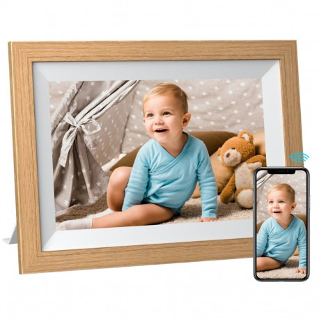 KODAK RCF-1012W 10.1-inch Wi-Fi Digital Photo Frame - Wood