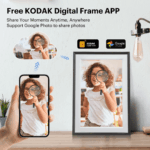 KODAK RCF-1018 10.1-inch Wi-Fi Digital Photo Frame - Burlywood