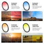 NEEWER FL-P4 67mm Clip-On Phone Lens Filter Kit