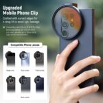 NEEWER FL-P4 67mm Clip-On Phone Lens Filter Kit