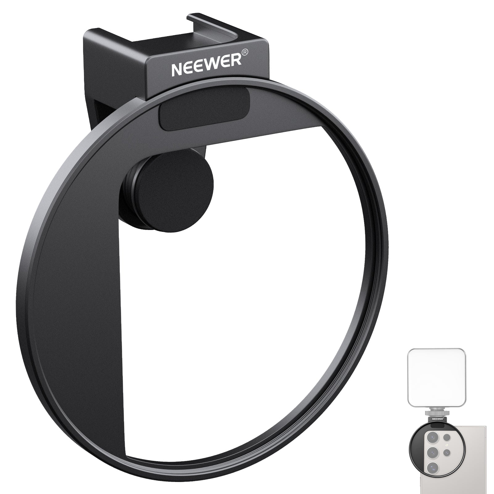 NEEWER LA006 Upgraded 67mm Phone Filter Mount NEEWER LA006 Upgraded 67mm Phone Filter Mount