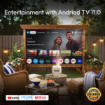 BYINTEK UFO U90 Max - Built-in smart system interface