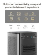 BYINTEK UFO P70X Smart DLP Projector - Rear ports and interface detail