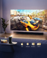 BYINTEK UFO P70X Smart DLP Projector - Wireless casting and dual Wi-Fi