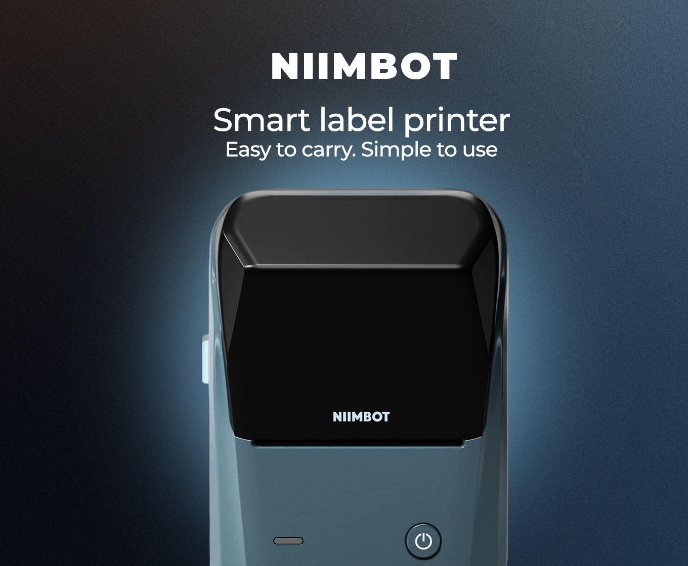 NIIMBOT smart Bluetooth label printer banner
